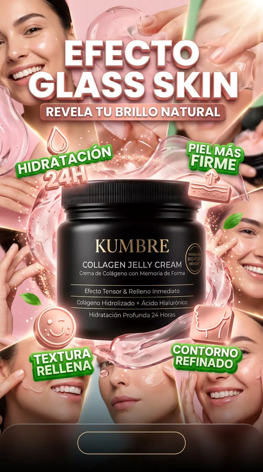 Crema de Colágeno Jelly | Piel de Porcelana y Radiante